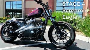 Stage 4 Iron 883 1200 Harley Davidson Test Ride Youtube