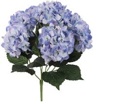Artificial flower row · style: Hydrangea Silk Flower Bush Seven Heads Per Bush Uv Resistant Indoor Outdoor Silk Plant Adjustable Stem Rich Green Leaves Wedding Centerpiece Event Decor Blue Buy Online In Guernsey At Guernsey Desertcart Com Productid