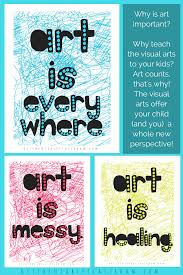 What Is Art The Value Of Art In Your Child S Life Plus Free Printable Quotes The Kitchen Table Classroom Art Lessons Elementary Art Classroom Elementary Art Projects
