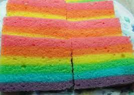 Simpan ke bagian favorit tersimpan di bagian favorit. Resep Bolu Kukus Rainbow Putih Telur Oleh Dinny Rosdiani Cookpad
