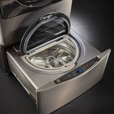 That puts the doors down awfully low for daily use, and so this style is usually sold with. Kenmore Elite 51973 27 8221 1 0 Cu Ft Pedestal Washer Metallic Silver Kenmore