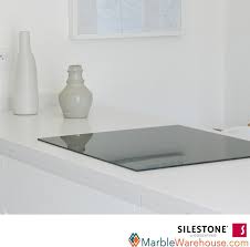 A bluey white surface with light and bright veins in grey and. Cosentino Silestone Eternal Statuario Quartz Modern Kitchen Los Angeles By Marblewarehousecom Houzz