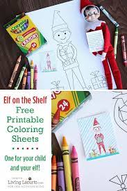 Elf On The Shelf Coloring Pages For Kids And Elves Elf Fun Elf Antics Christmas Elf