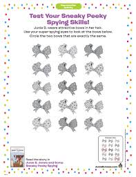 Go to the junie b. Junie B Jones Printables And Activities Brightly