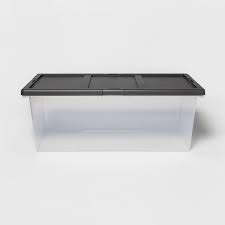 Get it as soon as mon, aug 16. Extra Large Clear Latching Storage Bin Made By Design Target