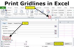 How to turn off the print gridlines in excel? How To Print The Gridlines And Headings In Excel Excel Examples