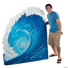 View the top 5 surfboard decor of 2021. Surf Wave Cardboard Stand Up Oriental Trading