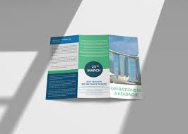 Free New Hospital Tri Fold Brochure Psd Mockup Brochure Psd Trifold Brochure Mockup Free Psd