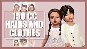 maxis match toddler cc collection
