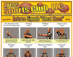 Referee Cheat Sheet Avcss Basketball Website Basketball Training Referee Basketball