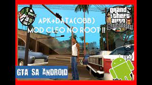 Gtasa/how to set apk obb? Apk Data Obb Gta Sa Android V 1 08 Mod Cleo No Root Youtube