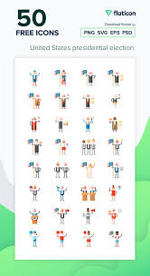 United States Presidential Election Icon Pack For Personal And Commercial Use Puppet Characters Flat Download Now This F