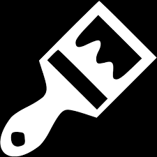 Used to display files and folders in the graphical user interface (gui) operating systems. White Paint Brush Icon Free White Brush Icons