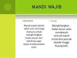 Mandi wajib ini dilakukan untuk menghilangkan hadas besar sebelum melakukan adapun tujuan dari mandi wajib adalah sebagai penghilang hadas besar yang harus dihilangkan sebelum melaksanakan ibadah sholat atau. Cara Mandi Wajib Bagi Perempuan Selepas Haid Lioni Violin