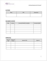 Product design specification template use this requirements specification template to document the requirements for your product or service, including priority and approval. Modern Requirements Creating Non Functional Requirements Documents