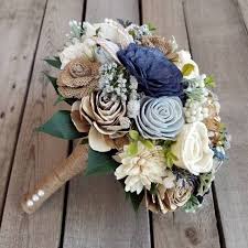 As long as the flowers are stored someplace dry with fresh air, they will last forever. Sola Flower Bouquet Wood Flower Bouquet Navy Dusty Blue Wedding Dried Flower Bouquet Fake Flower Bouquet Sola Wood Flowers