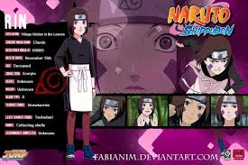 Rin Nohara Anime Amino Kunoichi Naruto Naruto Character Info Naruto Shippuden Characters