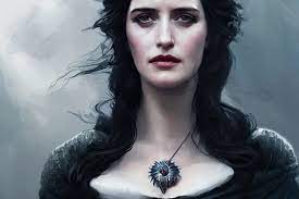 A portrait of Eva Green as Yennefer from the Witcher 3 | Stable Diffusion |  OpenArt