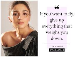 Alia Bhatt S Inspirational Post About Flying And Giving Up Things That Weigh You Down Will Drive Away Your Midweek Blues Hindi Movie News Times Of India Alia spotted an ethnic number by. alia bhatt s inspirational post about