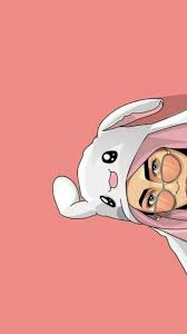 Yang mau foto foto keren yu mampir Drawing Aesthetic Iphone Hijab Cartoon Wallpaper Novocom Top