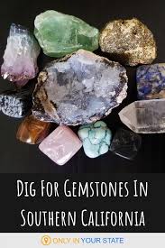 Dig For 8 Different Types Of Authentic Gemstones At Oceanview Mine In Southern California In 2020 Raw Gemstones Gem Mining Southern California
