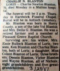 Charlie Newton Blanton (1910-1981)