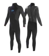tiki wetsuit tech 20 3 2mm gbs steamer grey blue