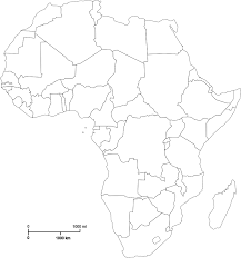 Guess the countries from the outline! 25 Luxury Africa Political Map Quiz