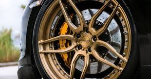 White Car Black And Bronze Wheels Gold Bronze Wheels Let S See Em Wheels Bronze Wheels Wheel Brake Calipers