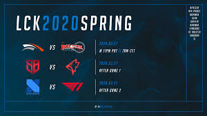 For more information, schedules and stats head to the lck's social media. Lck English Lck English Twitter