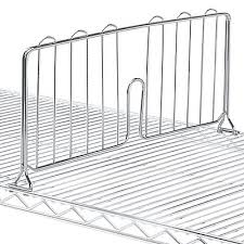 Shelf Dividers Wire Shelf Dividers In Stock Uline Shelving Accessories Shelf Dividers Wire Shelving