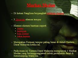 Tentera darat malaysia merupakan komponen darat dan komponen terbesar dalam angkatan tentera malaysia (atm) yang mempunyai 17 rejimen dan kor. Pengenalan Atm 12 Kompeni Medan Perubatan Aw Usm