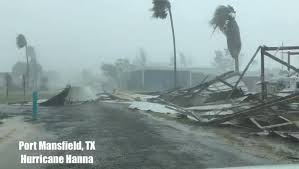 Reed Timmer Extreme Meteorologist - Hurricane Hanna eye wall ...