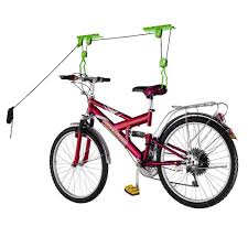 Bike Lane Heavy Duty Bicycle Garage Storage Lift Hoist Hwd630000 Bicycle Garage Bicycle Storage Bike Storage Lift