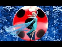 скачать мод на леди баг и супер кот в майнкрафте Transformation Of Elsa Lady Bug Frozen Miraculous Youtube Disney Crossovers Ladybug Crossovers