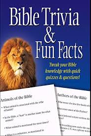 It's like the trivia that plays before the movie starts at the theater, but waaaaaaay longer. Bible Trivia Fun Facts Tweak Your Bible Knowledge With Quick Quizzes And Questions Product Concept 9781732148109 Amazon Com Books