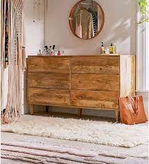 Amelia 6 Drawer Dresser Natural Wood Bedroom Furniture Wood Bedroom Furniture Bedroom Decor