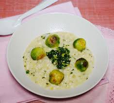 Risotto Gremolata Et Choux De Bruxelles Rotis Veggie Recette Fraicheur Et Si C Etait Bon Choux De Bruxelles Rotis Recette Fraicheur Choux De Bruxelles