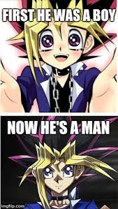 Our Little Yugi S Grown Up Funny Yugioh Cards Yugioh Yami Yugioh