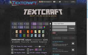 Different computer fonts have names, and you can identify them by their features. Minecraft Font Generator Lock Down E
