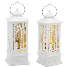 Shop with afterpay on eligible items. The Holiday Aisle Lantern Snow Globe Timer Set Of 2 12 25 H Plastic