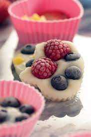 No Heat No Problem These Easy No Bake Desserts Are Perfect For Summer Yogurt Bites Frozen Yogurt Bites Frozen Yogurt