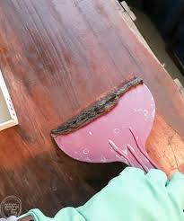 Lacquer and varnish give surfaces a beautiful shine, but when it gets on the wrong place, the result isn't pretty. How To Bring A Piece Of Furniture Back To A Natural Wood Finish Refresh Living