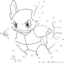 Dot to dot 20 coloring page. Pokemon Dot To Dot Coloring Pages Novocom Top