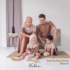 Baju serimbit untuk usia 40 th. Kakha Sarimbit Keluarga Raya Brown Baju Couple Keluarga Muslim Koko Anak Raya Lazada Indonesia