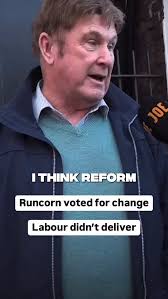 We went to Runcorn before the by-election to get a feel for the area. The  Labour safe seat saw no benefit of voting in Keir Starmer, and saw Reform  as the alternative.