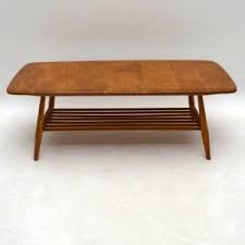 Its been stripped and sanded to reveal the lovely elm wood grain and finishe. 1960 S Vintage Ercol Coffee Table In Solid Elm Retrospective Interiors Retro Furniture Vintage Mid Century Furniture Vintage Danish Modern Furniture Antique Furniture London