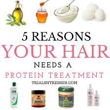 You can prepare your own protein treatment at home by using a combination of ingredients. 5 Reasons Your Hair Needs A Protein Treatment