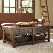Rustic Farmhouse Style Wooden Coffee Table With Apothecary Style Drawers Rustic Living Room Furniture Country Cottage Living Room Coffee Table Wood