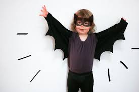 This is a fantastic comic book fancy dress for women at halloween or any fancy. How To Make Bat Wings For Halloween Costumes My Poppet Makes